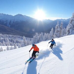 Esquí en los Alpes franceses